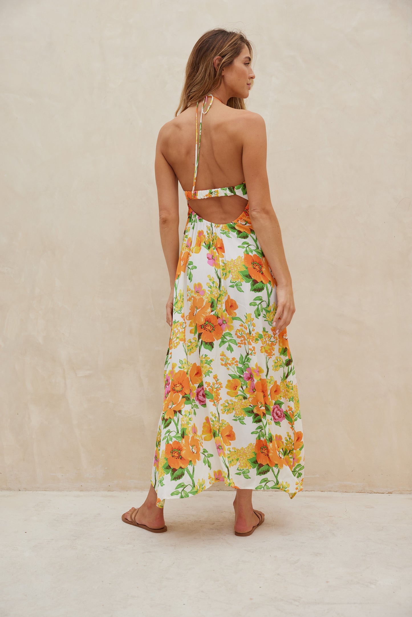 The Aquari Astra Dress Retro Floral