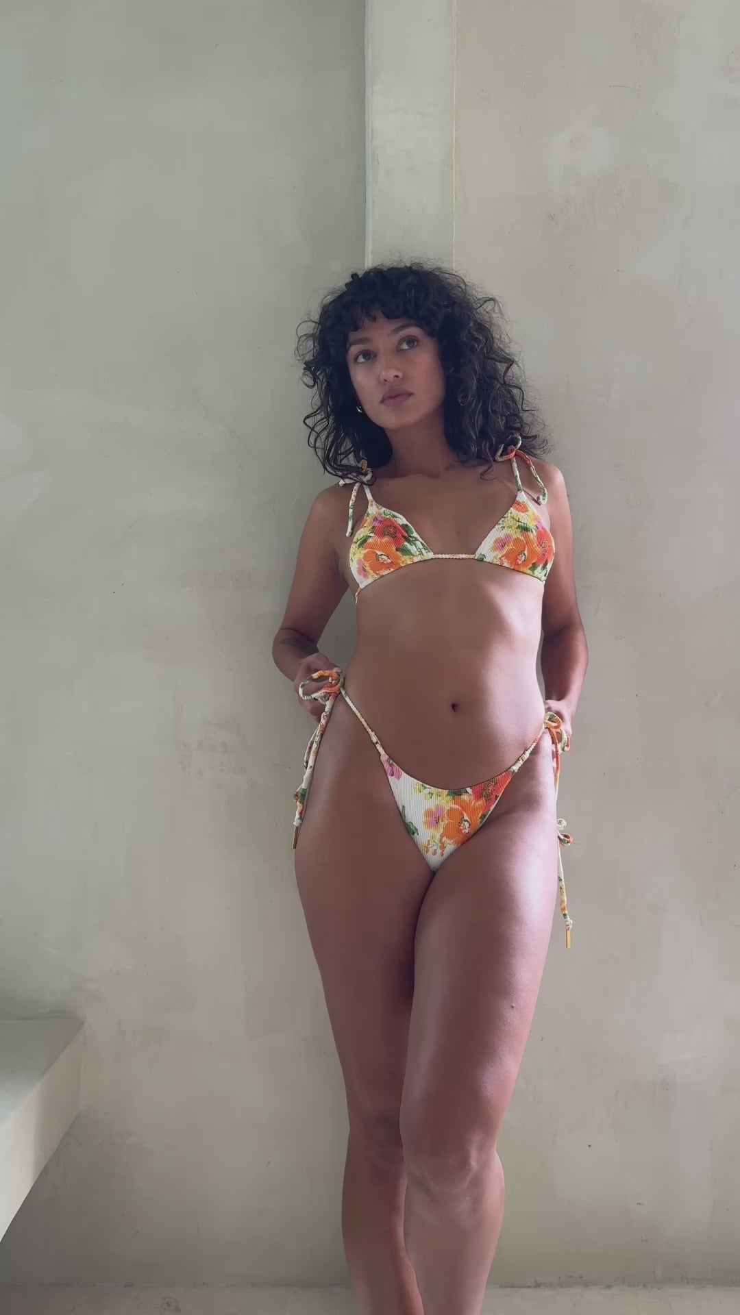 The Aquari Rio Bottom Retro Floral