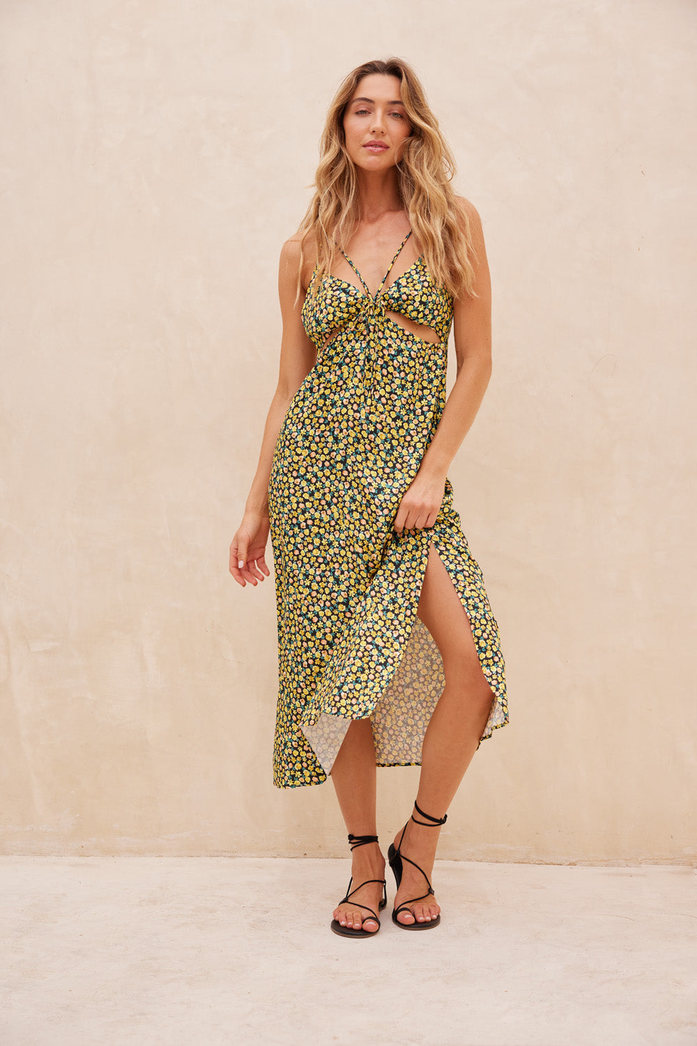 The Aquari Willow Dress Lemonade