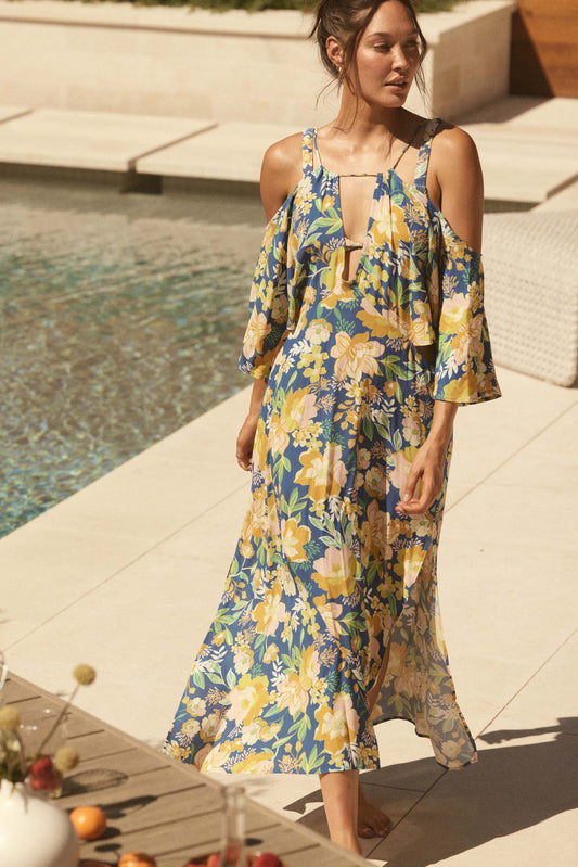 The Aquari Wanderlust Kaftan Summer Floral