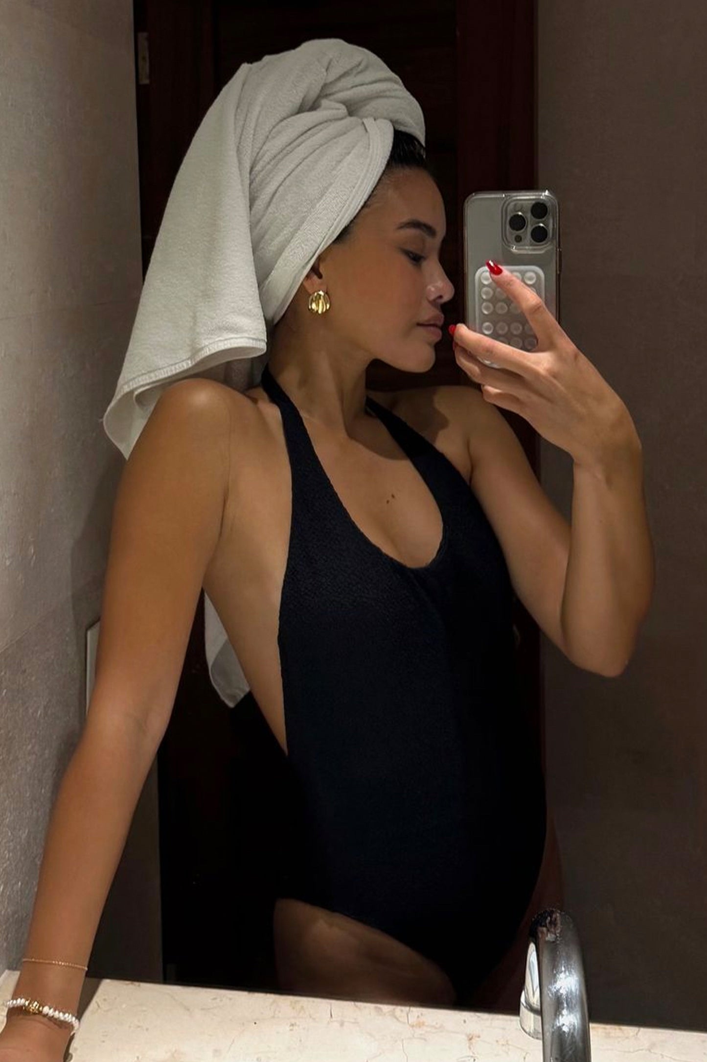 Venus One Piece Black